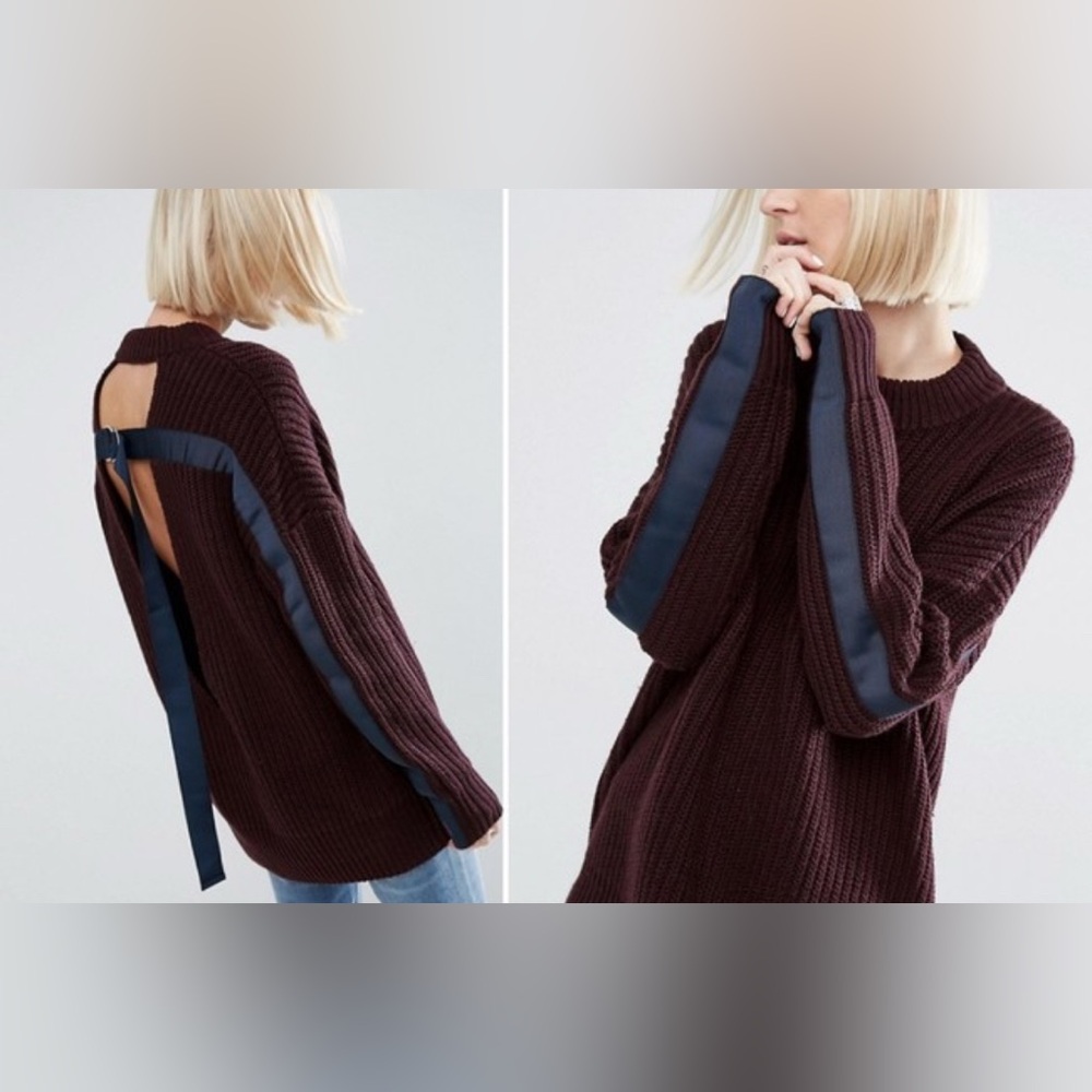 NWT Uniq Maroon Sweater S/M